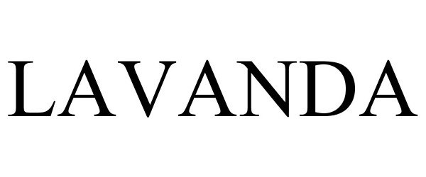 Trademark Logo LAVANDA