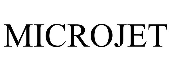 Trademark Logo MICROJET