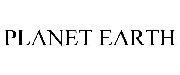 Trademark Logo PLANET EARTH