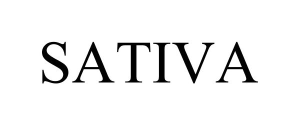 Trademark Logo SATIVA