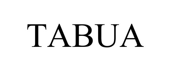 Trademark Logo TABUA