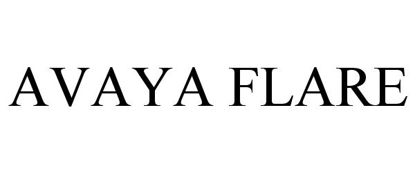  AVAYA FLARE