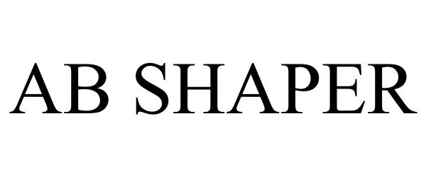Trademark Logo AB SHAPER