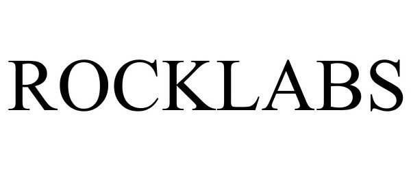 Trademark Logo ROCKLABS