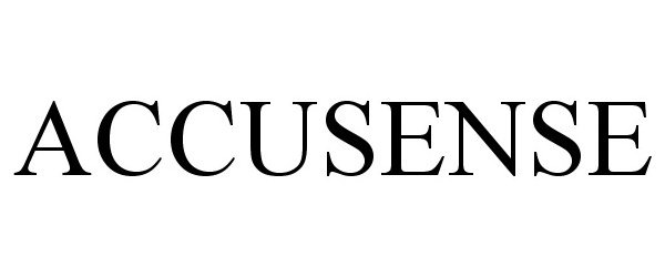 Trademark Logo ACCUSENSE