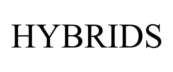Trademark Logo HYBRIDS