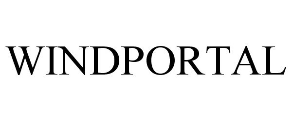 Trademark Logo WINDPORTAL
