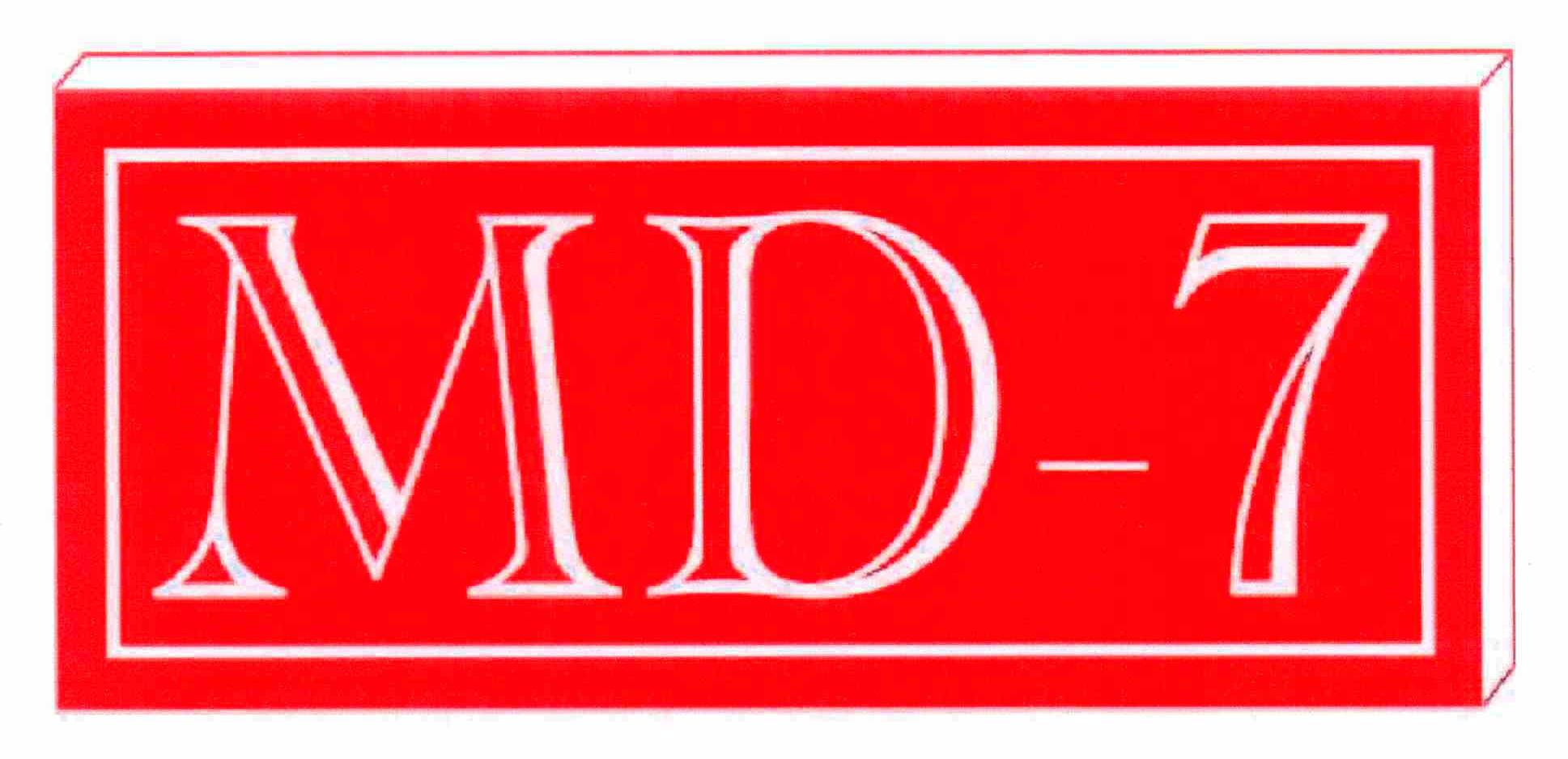 Trademark Logo MD-7