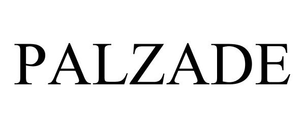 Trademark Logo PALZADE