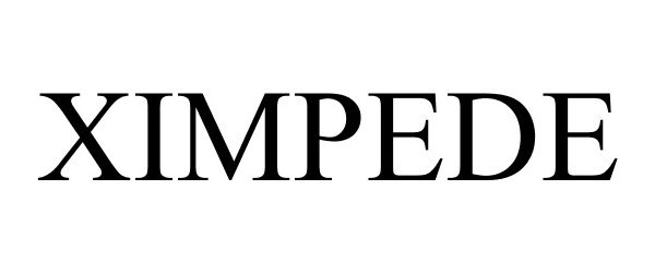 Trademark Logo XIMPEDE
