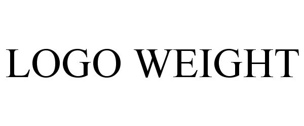  LOGO WEIGHT