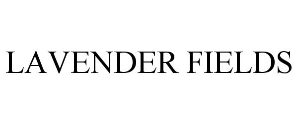 Trademark Logo LAVENDER FIELDS