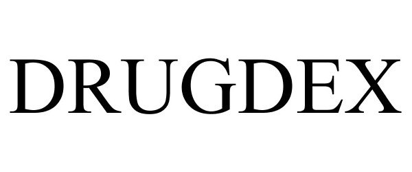 Trademark Logo DRUGDEX