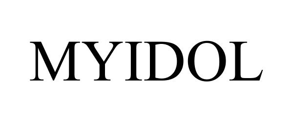 Trademark Logo MYIDOL