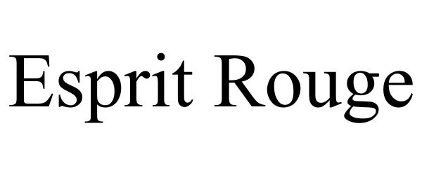 Trademark Logo ESPRIT ROUGE