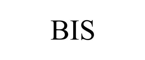 Trademark Logo BIS