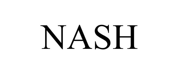 Trademark Logo NASH