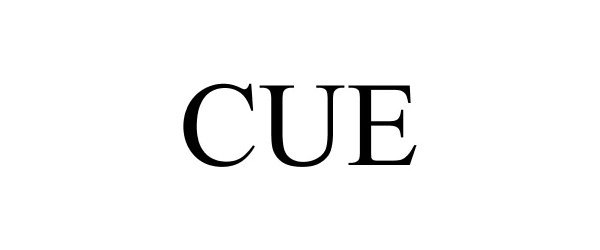 Trademark Logo CUE