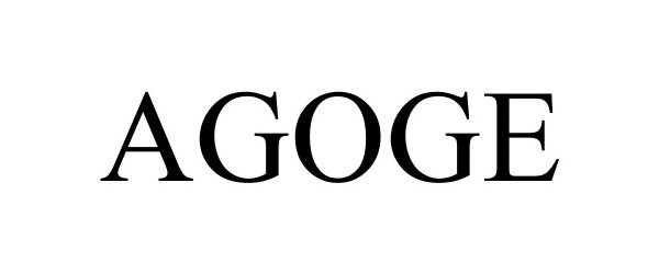 Trademark Logo AGOGE