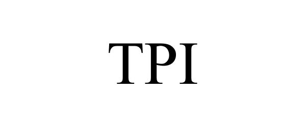 Trademark Logo TPI