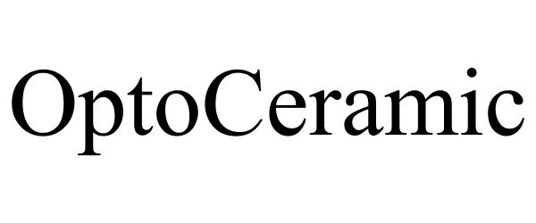Trademark Logo OPTOCERAMIC