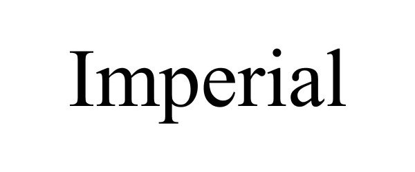 Trademark Logo IMPERIAL