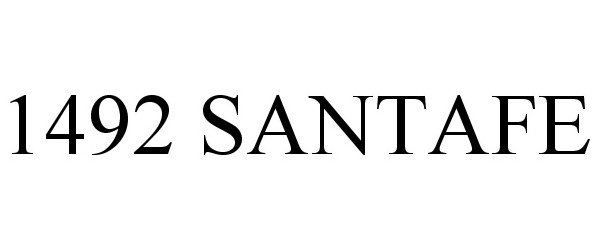 Trademark Logo 1492 SANTAFE