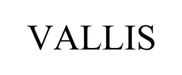 Trademark Logo VALLIS