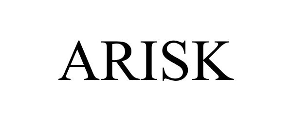Trademark Logo ARISK
