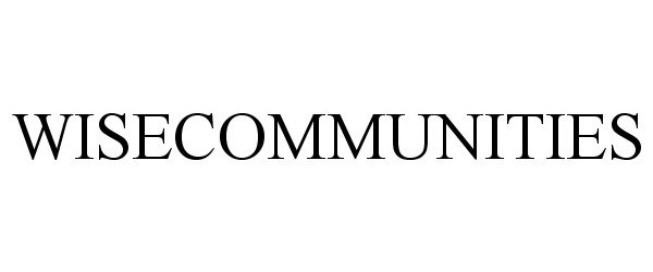  WISECOMMUNITIES