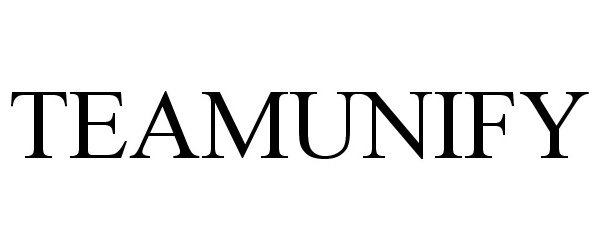 Trademark Logo TEAMUNIFY