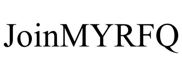 Trademark Logo JOINMYRFQ