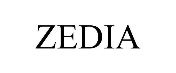 Trademark Logo ZEDIA
