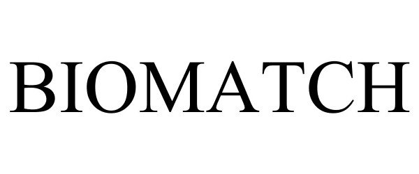 Trademark Logo BIOMATCH