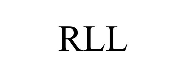 Trademark Logo RLL
