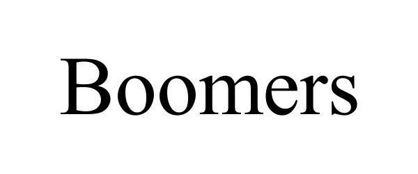 Trademark Logo BOOMERS