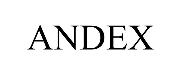 Trademark Logo ANDEX