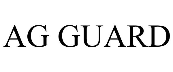 Trademark Logo AG GUARD