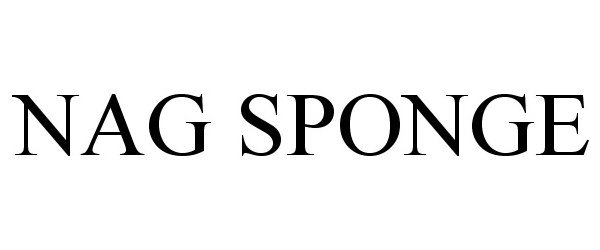 Trademark Logo NAG SPONGE