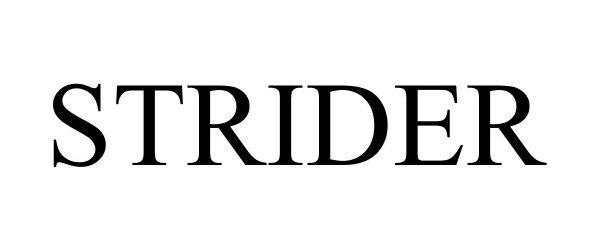 Trademark Logo STRIDER