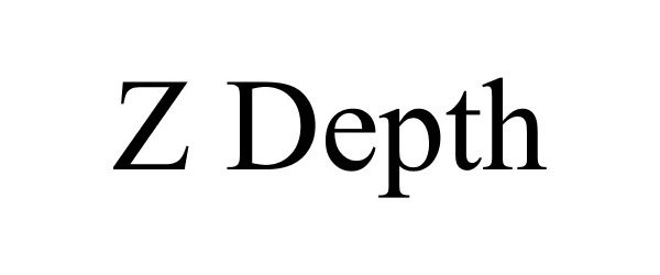 Trademark Logo Z DEPTH