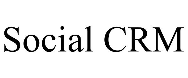 Trademark Logo SOCIAL CRM