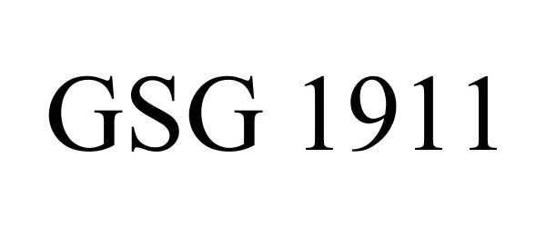  GSG 1911