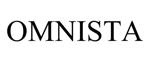Trademark Logo OMNISTA