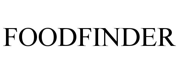 Trademark Logo FOODFINDER