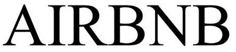 Trademark Logo AIRBNB