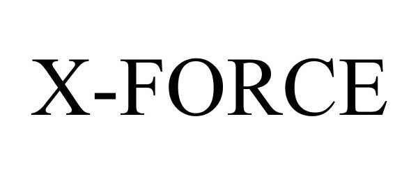 Trademark Logo X-FORCE