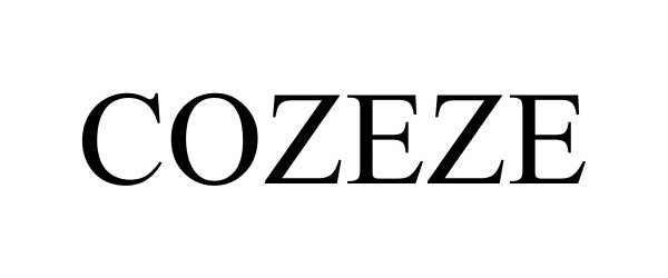 Trademark Logo COZEZE