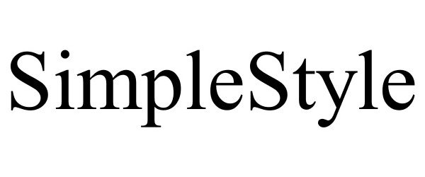  SIMPLESTYLE