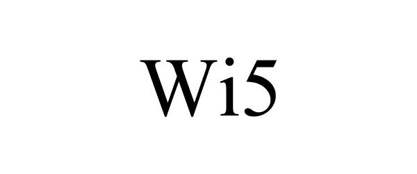 Trademark Logo WI5
